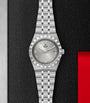 Stainless Steel and Diamond Royal Watch 34mm