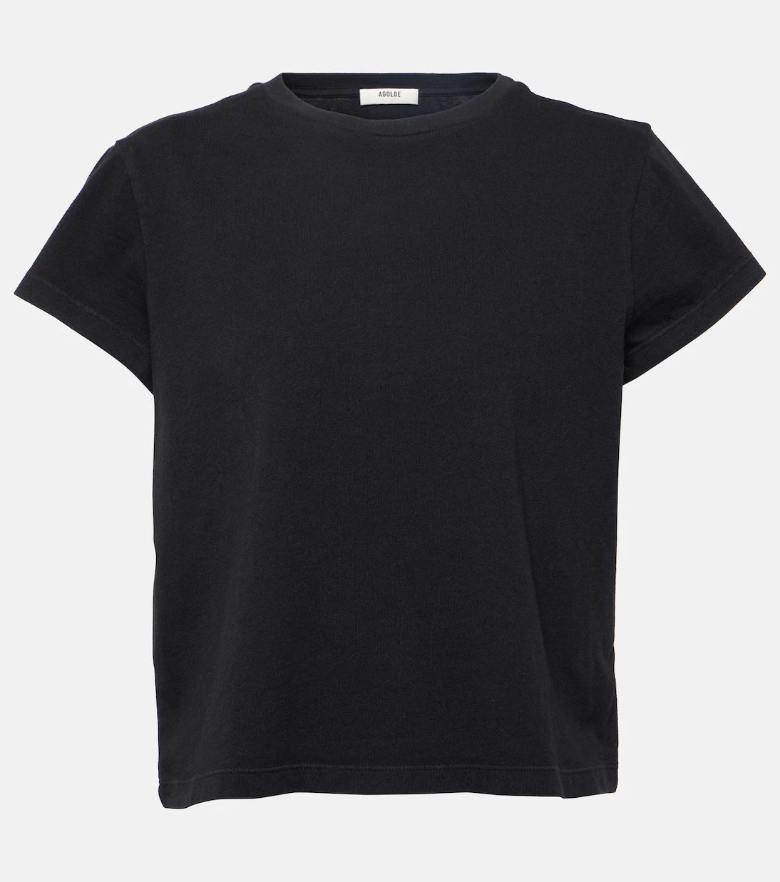 Agolde - Adine cropped cotton jersey T-shirt