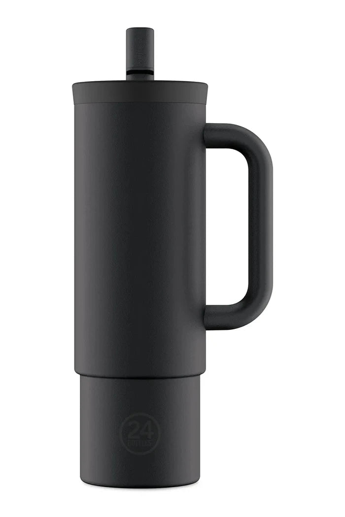 Termos Bardak 24bottles Straw 800ml Black