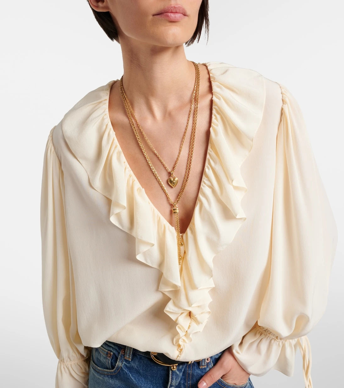 Chloé - Paddington embellished necklace