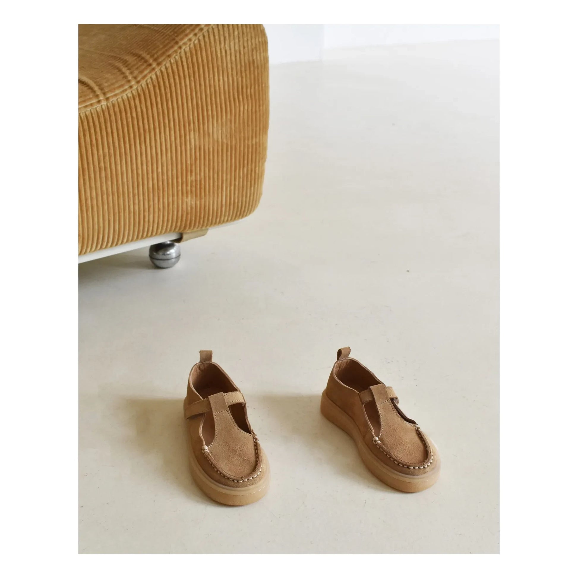 du Loua - Du Tilly Suede Loafers | Sand