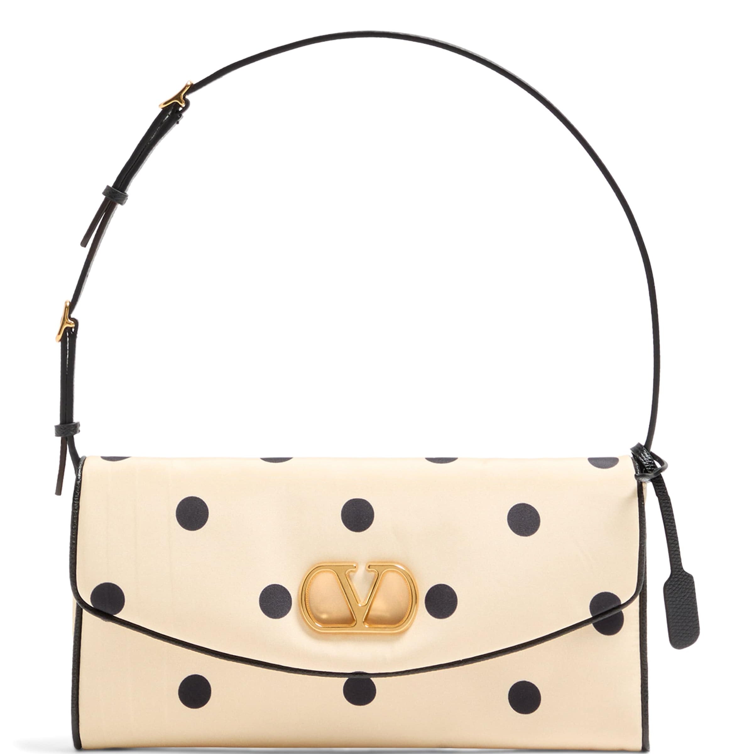 Small Polka-Dot DeVain Shoulder Bag