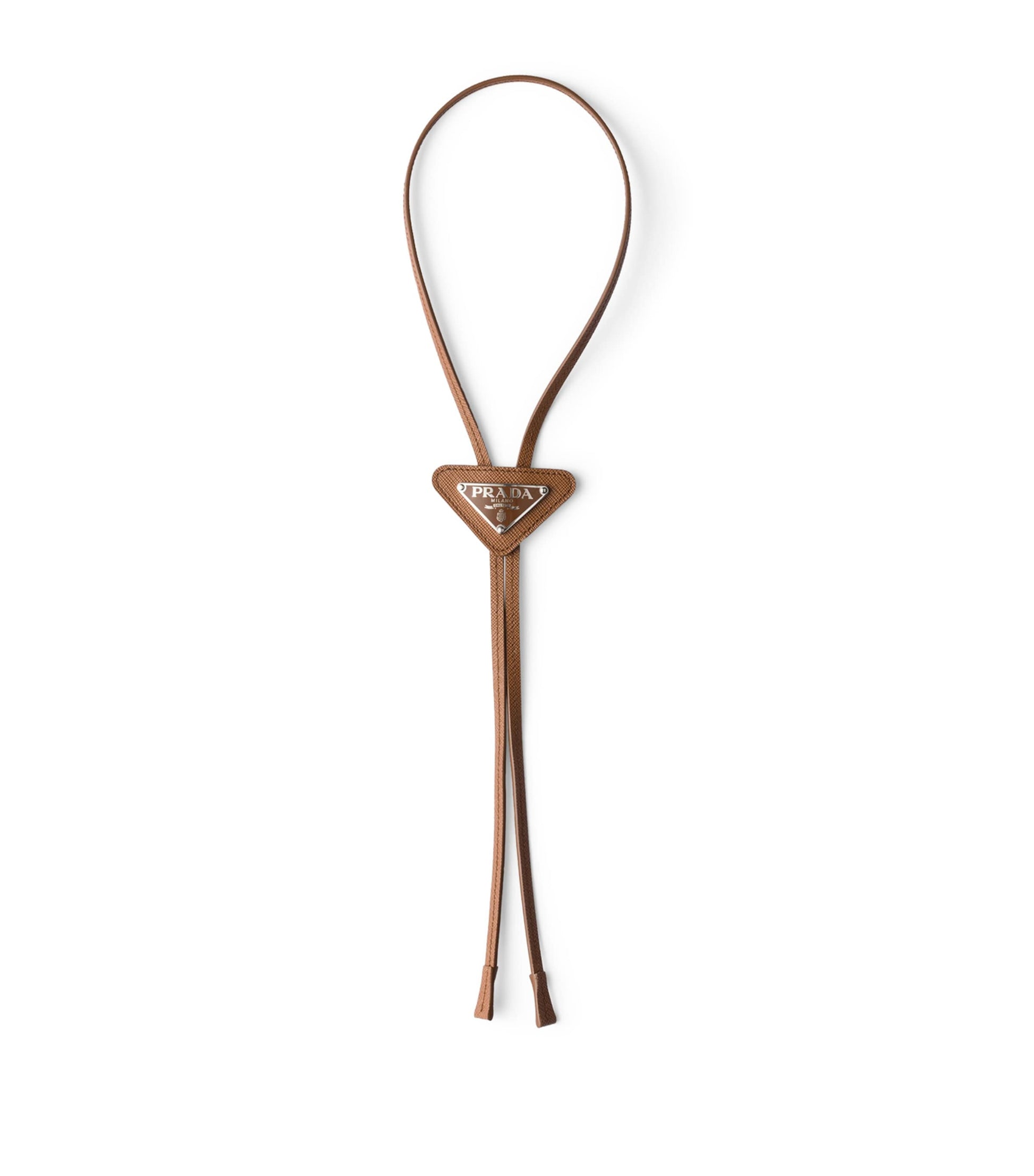 Prada Saffiano Leather Bolo Tie