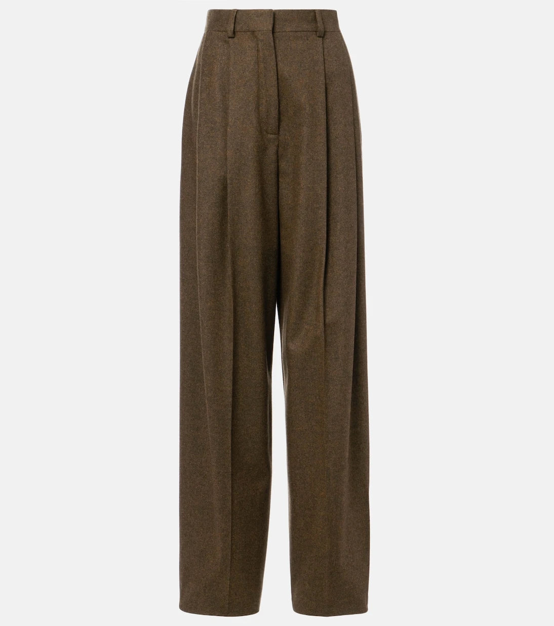Loro Piana - Kurt wool and cashmere wide-leg pants