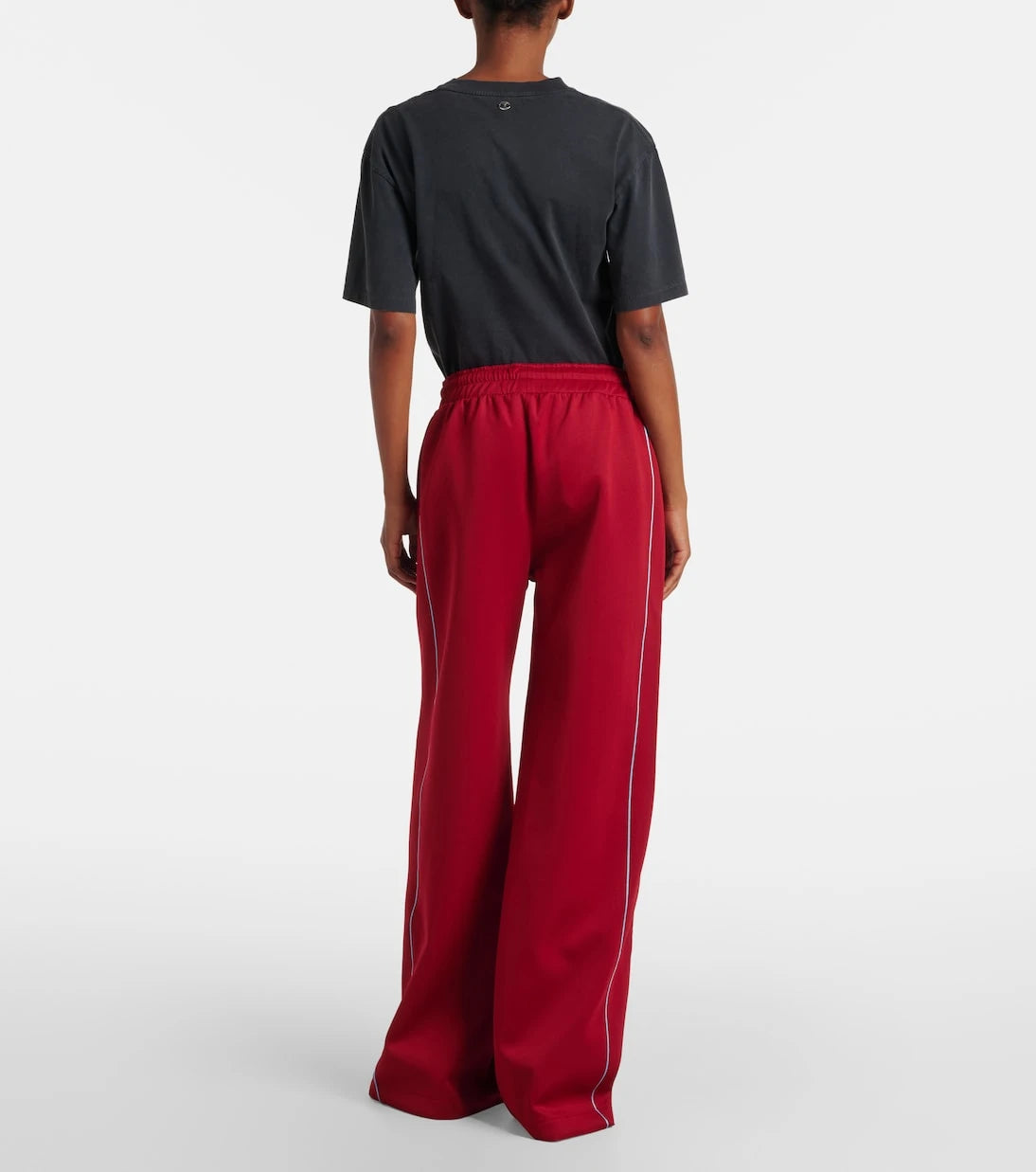 Rabanne - Zip-up jersey track pants