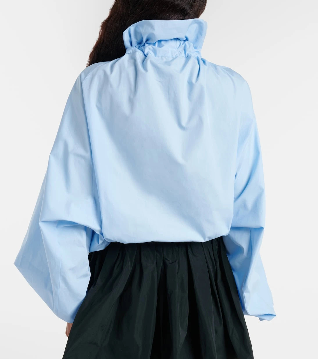 Patou - Tie-neck cotton blouse