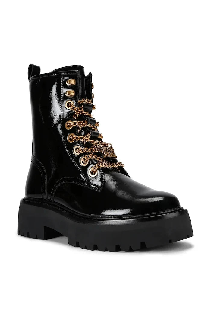 Кожени кубинки Kurt Geiger London Matilda Charm