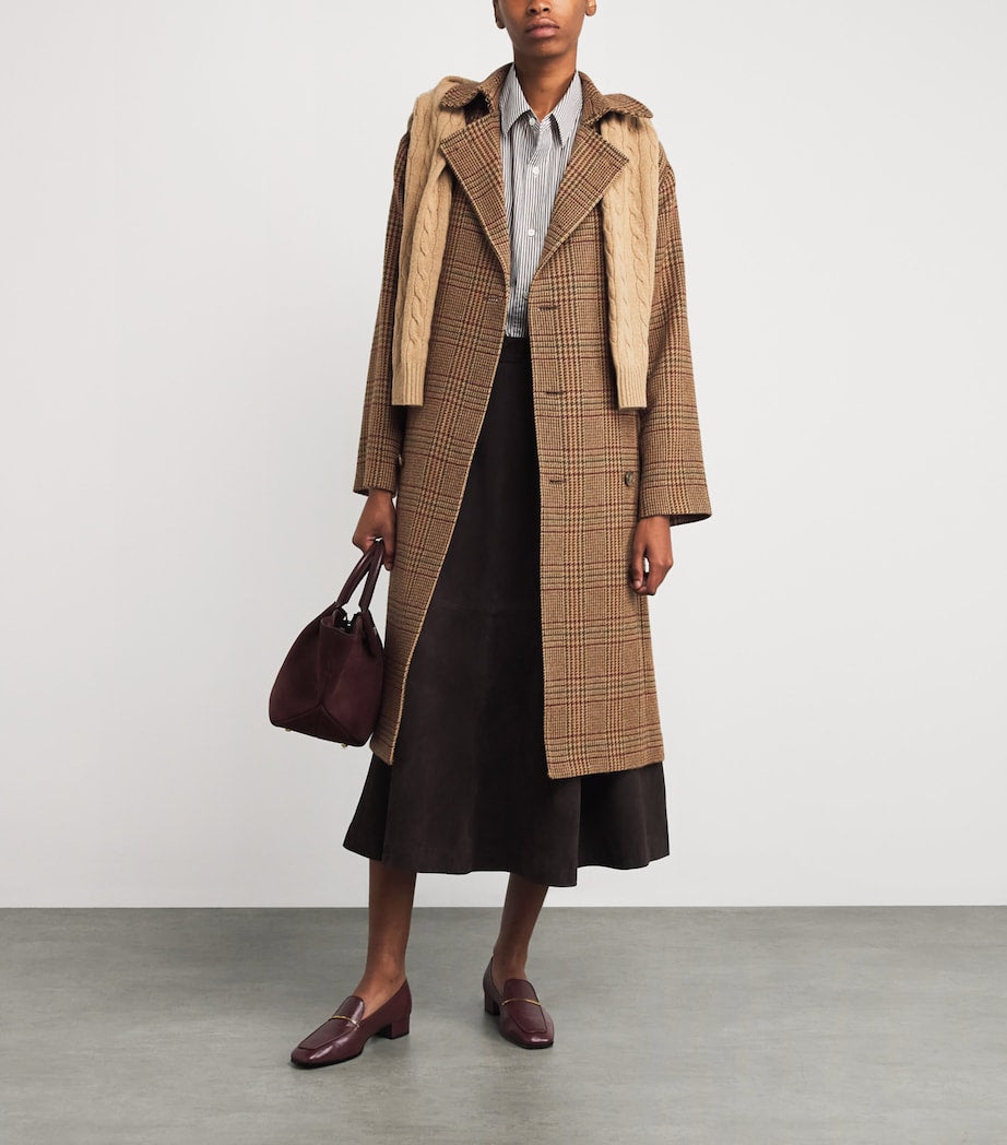 Polo Ralph Lauren Multi Wool Check Car Coat