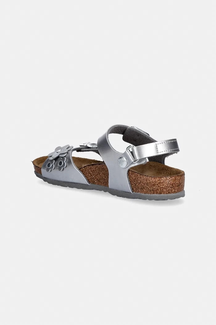 Birkenstock Çocuk Deri Rio AS Kids Flowers Sandalet