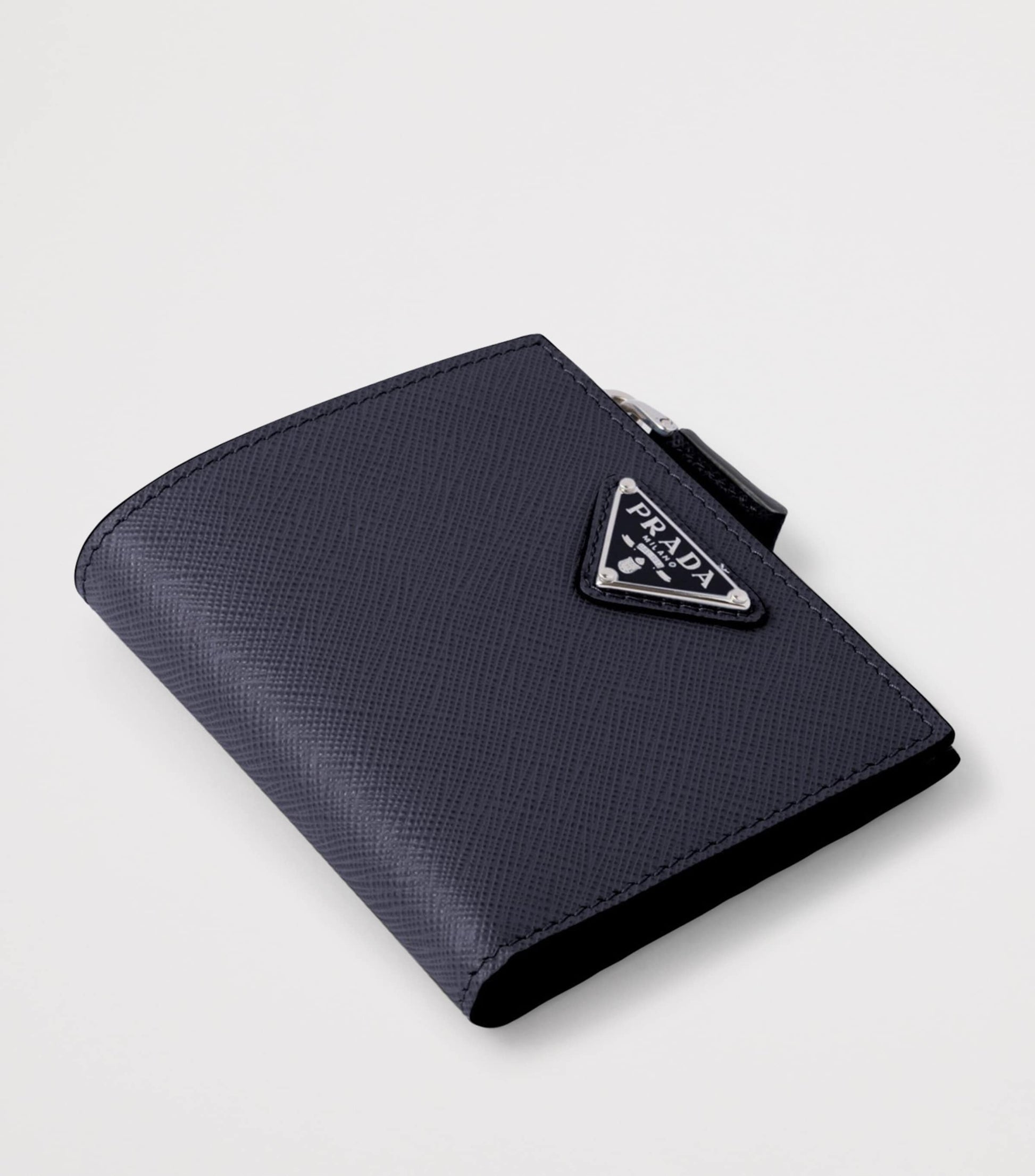 Prada Small Leather Logo Wallet