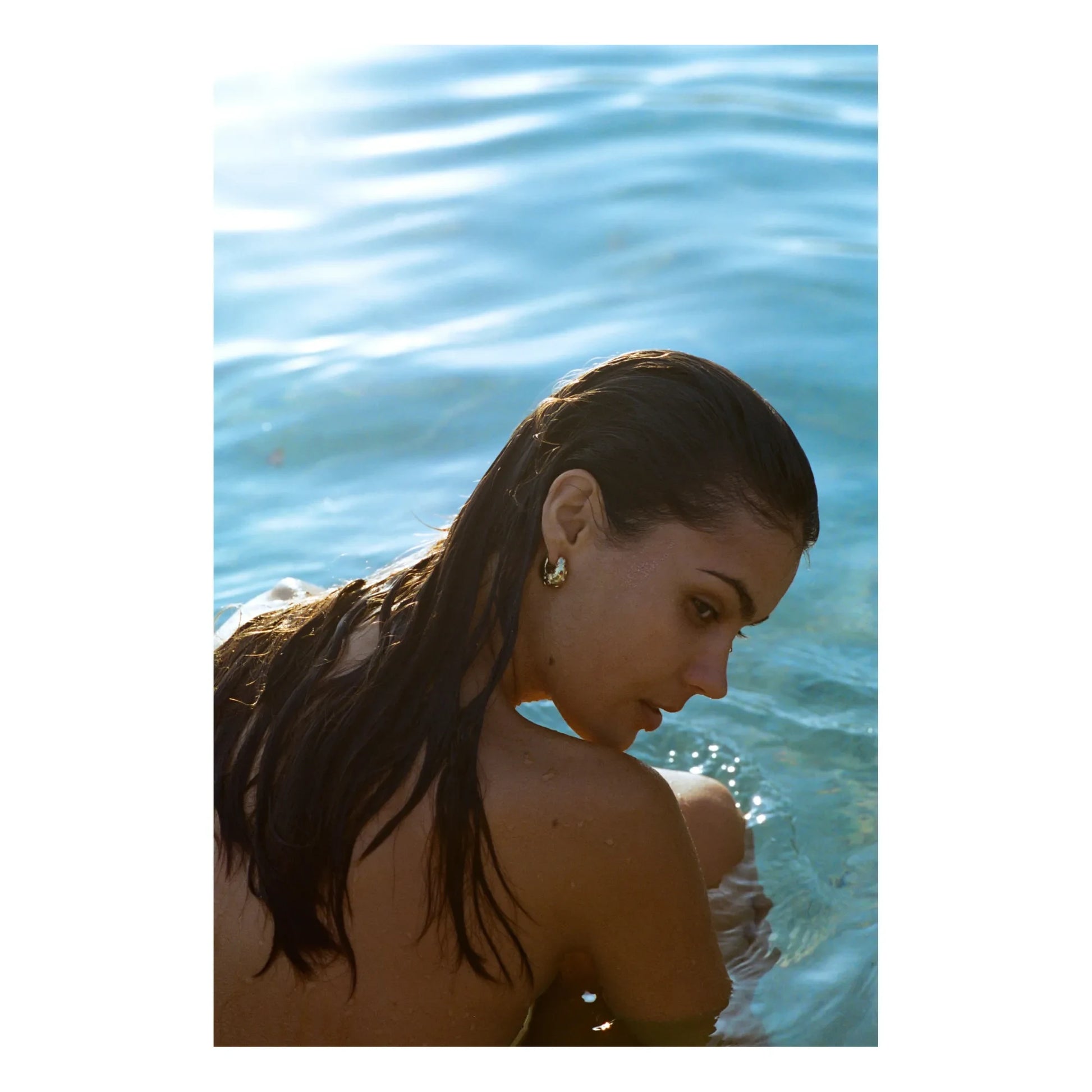 Anni Lu - Crystal Bay Earrings | Gold