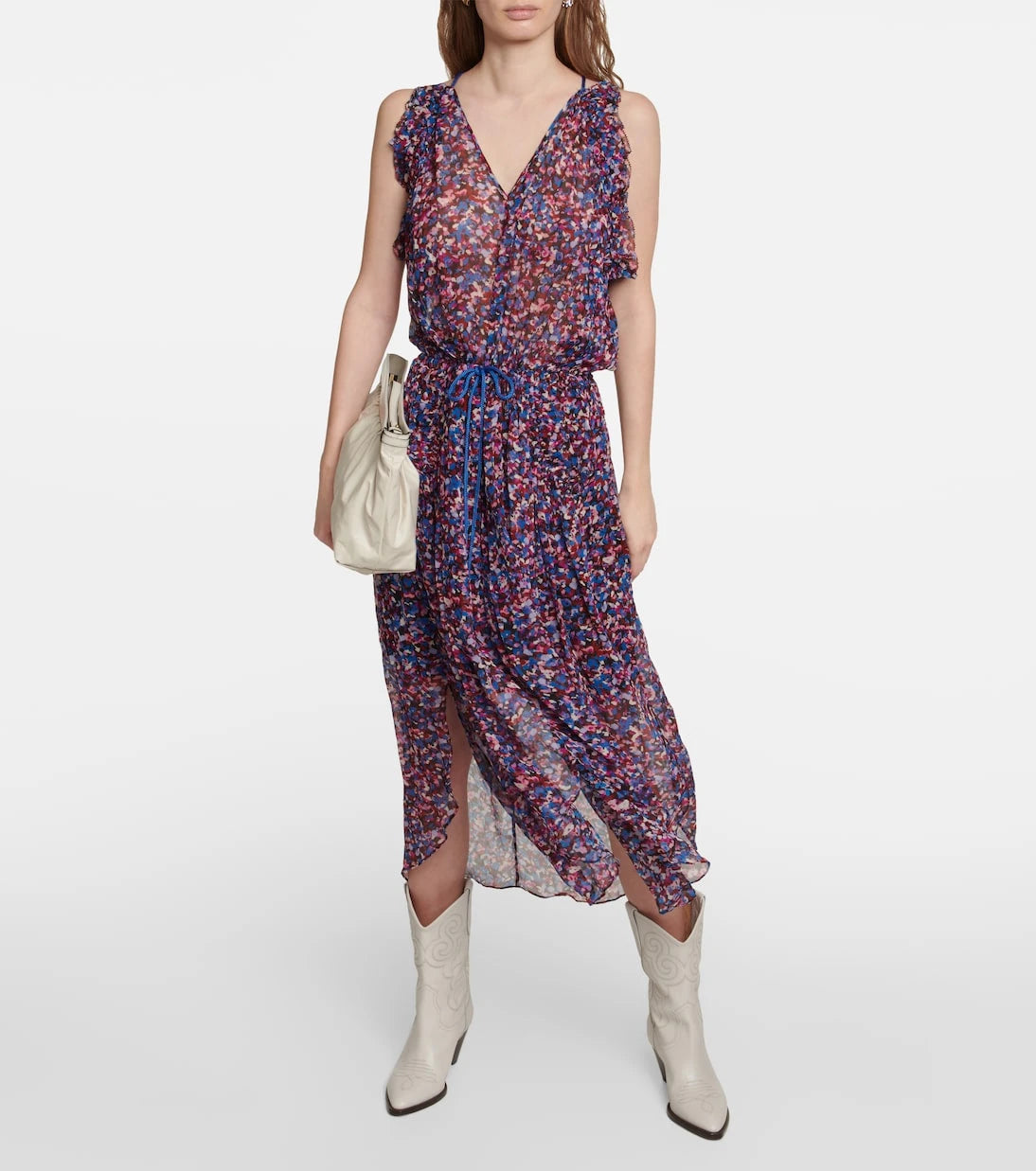 Marant Etoile - Fadelo printed chiffon maxi dress
