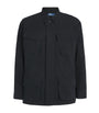 Polo Ralph Lauren Black Cotton Ripstop Utility Overshirt