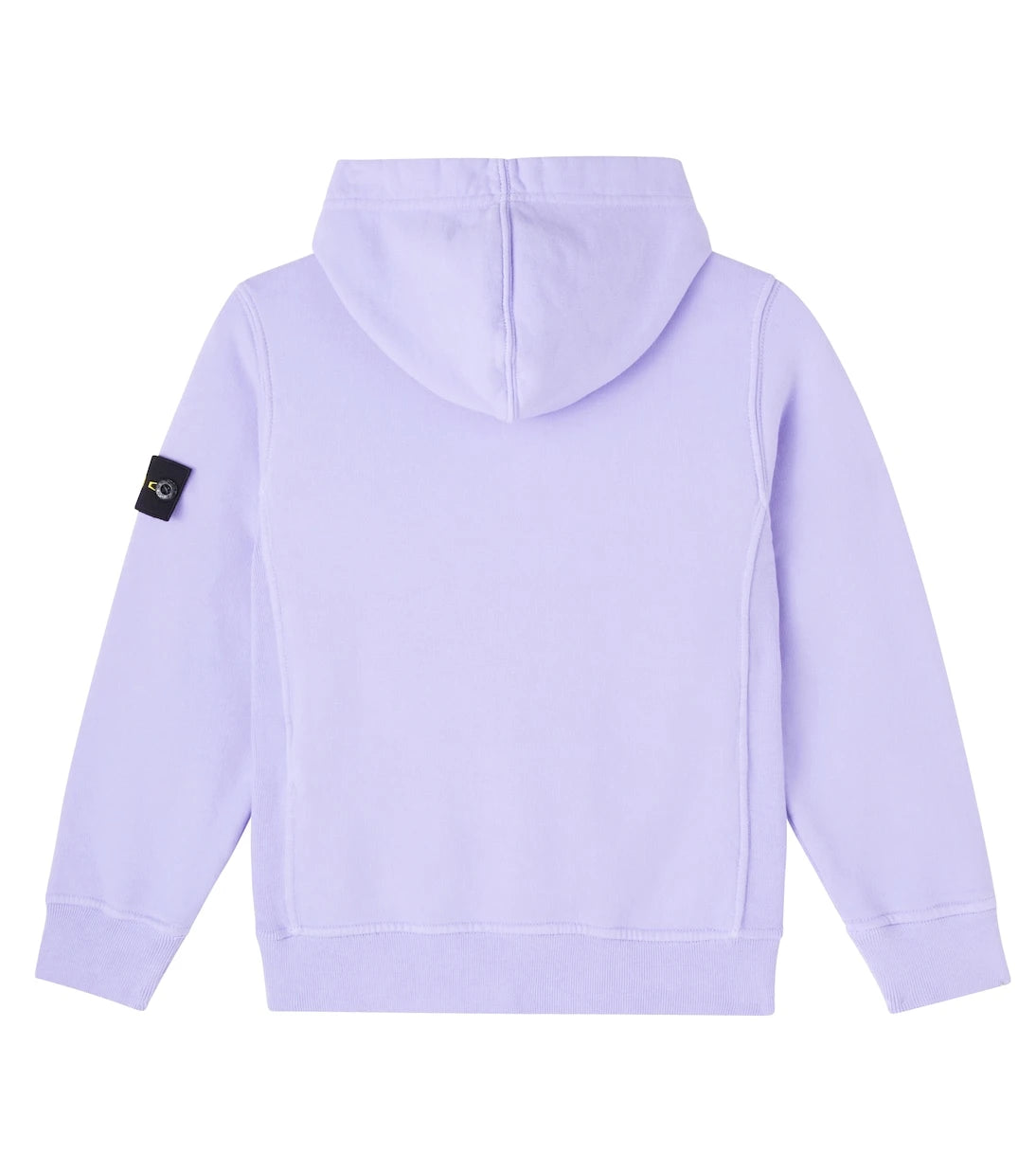 Stone Island Junior - هودي قطني بغطاء رأس بنقشة البوصلة