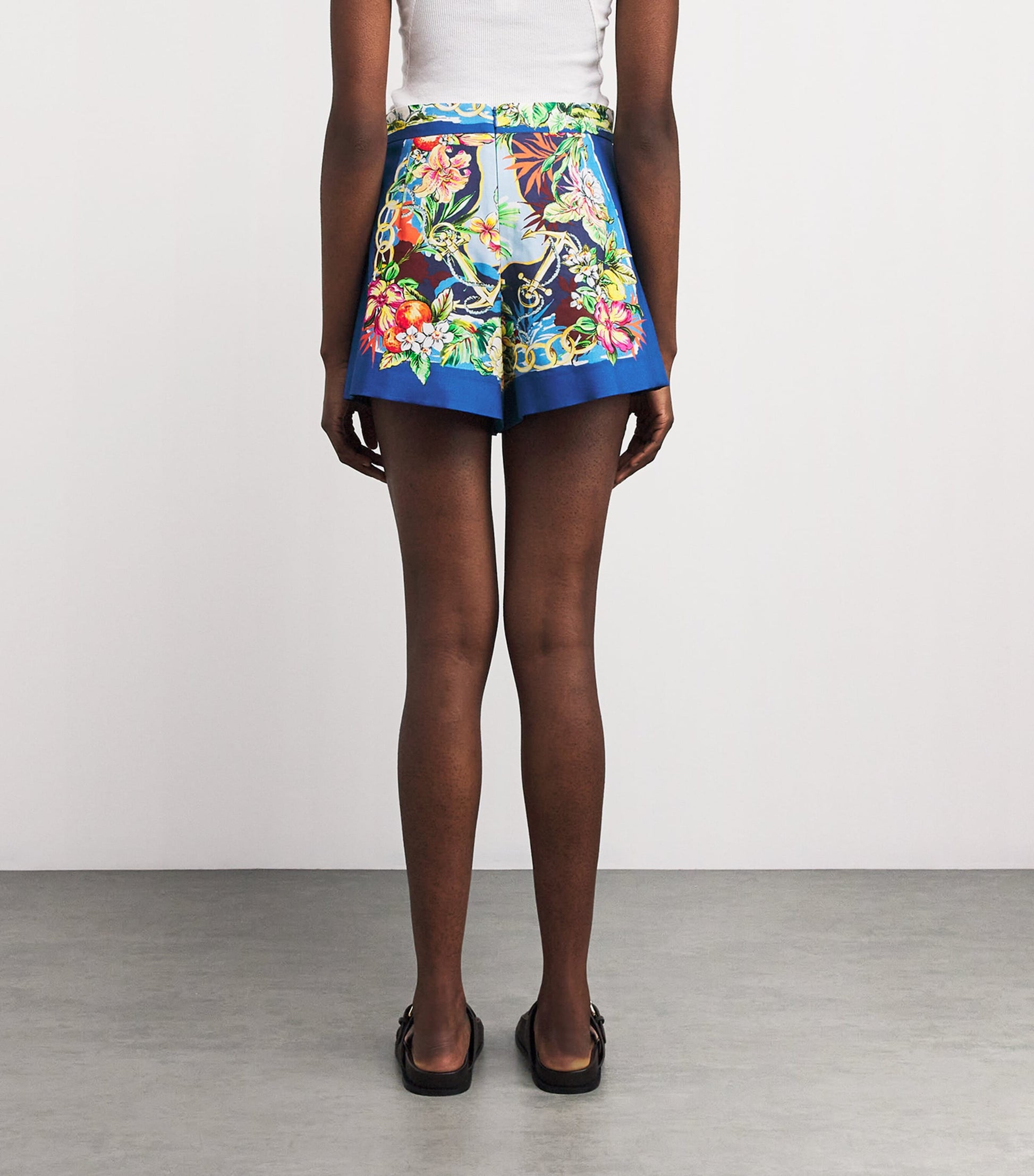 Multi Tropical High-Rise Shorts