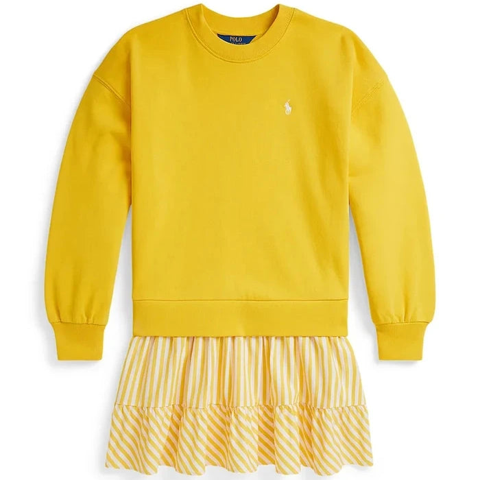 Детска памучна рокля Polo Ralph Lauren