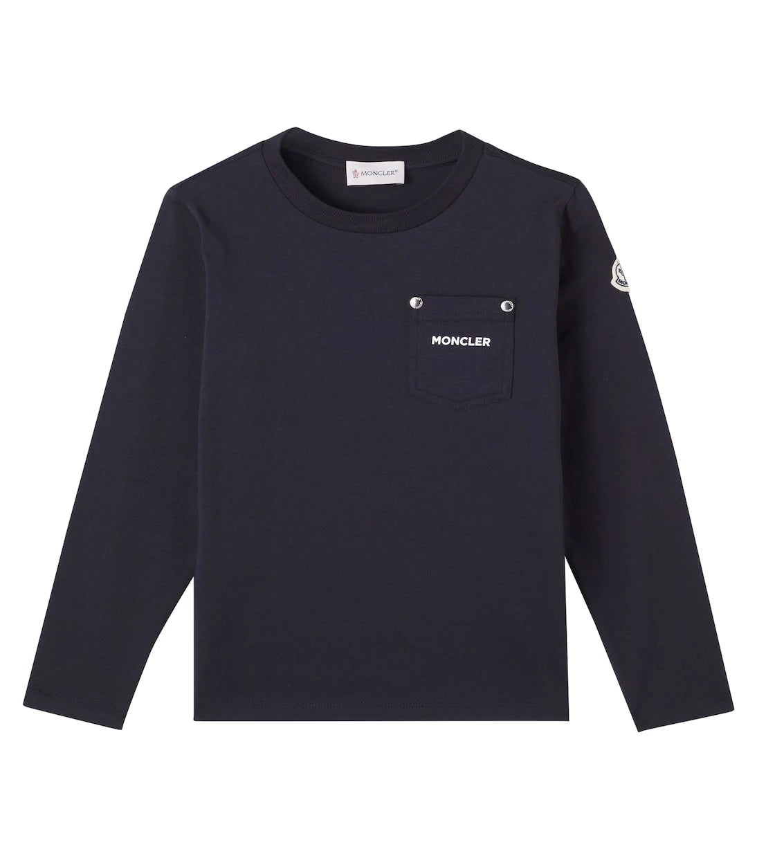 Moncler Enfant - Logo cotton jersey T-shirt