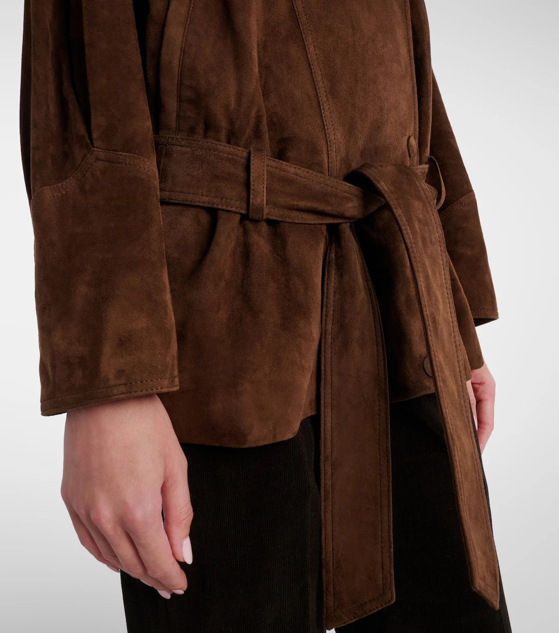 Nour Hammour - Buffy suede jacket