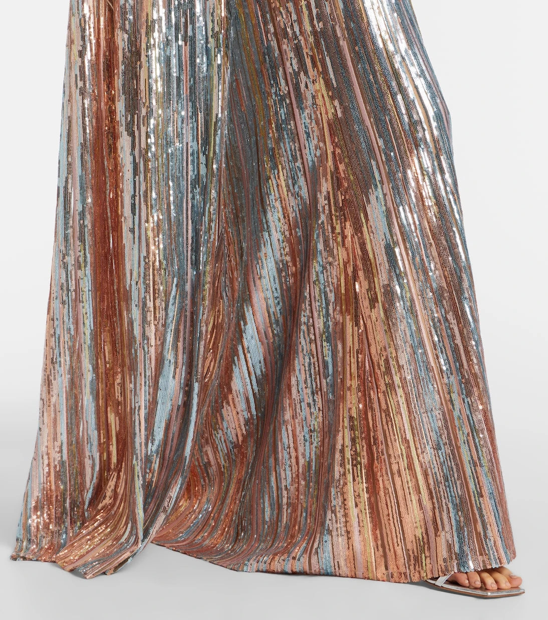 Elie Saab - Sequined caped gown