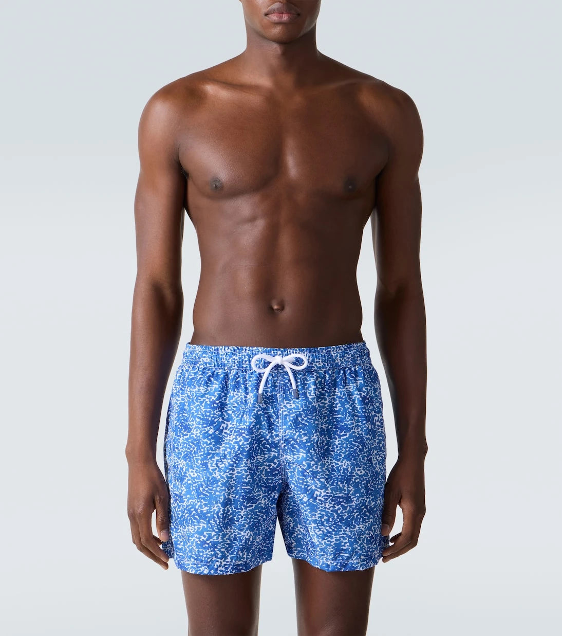 Fedeli - Madeira printed swim trunks