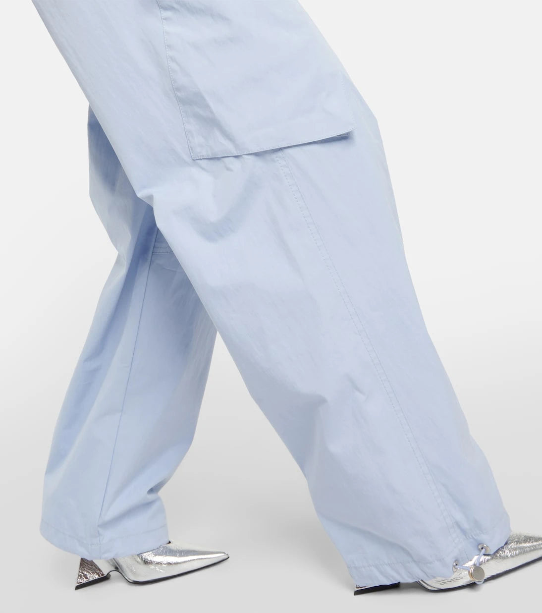 Dion Lee - بنطال كارجو بقصة واسعة وخصر منخفض