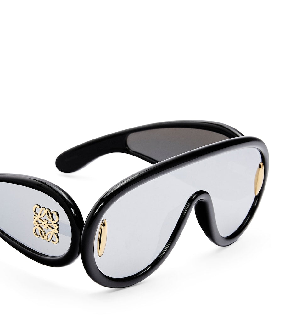 Black x Paula’s Ibiza Wave Sunglasses