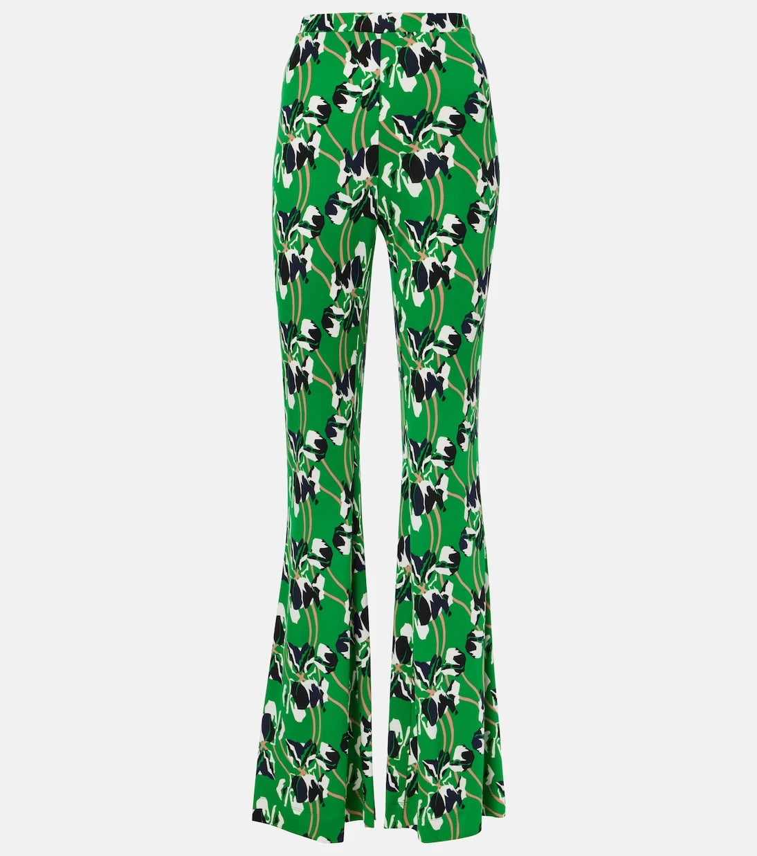 Diane von Furstenberg - Brooklyn printed flared pants