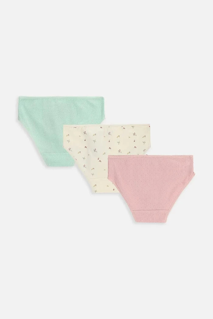 Coccodrillo klasik çocuk pamuklu elastan bikini 3'lü