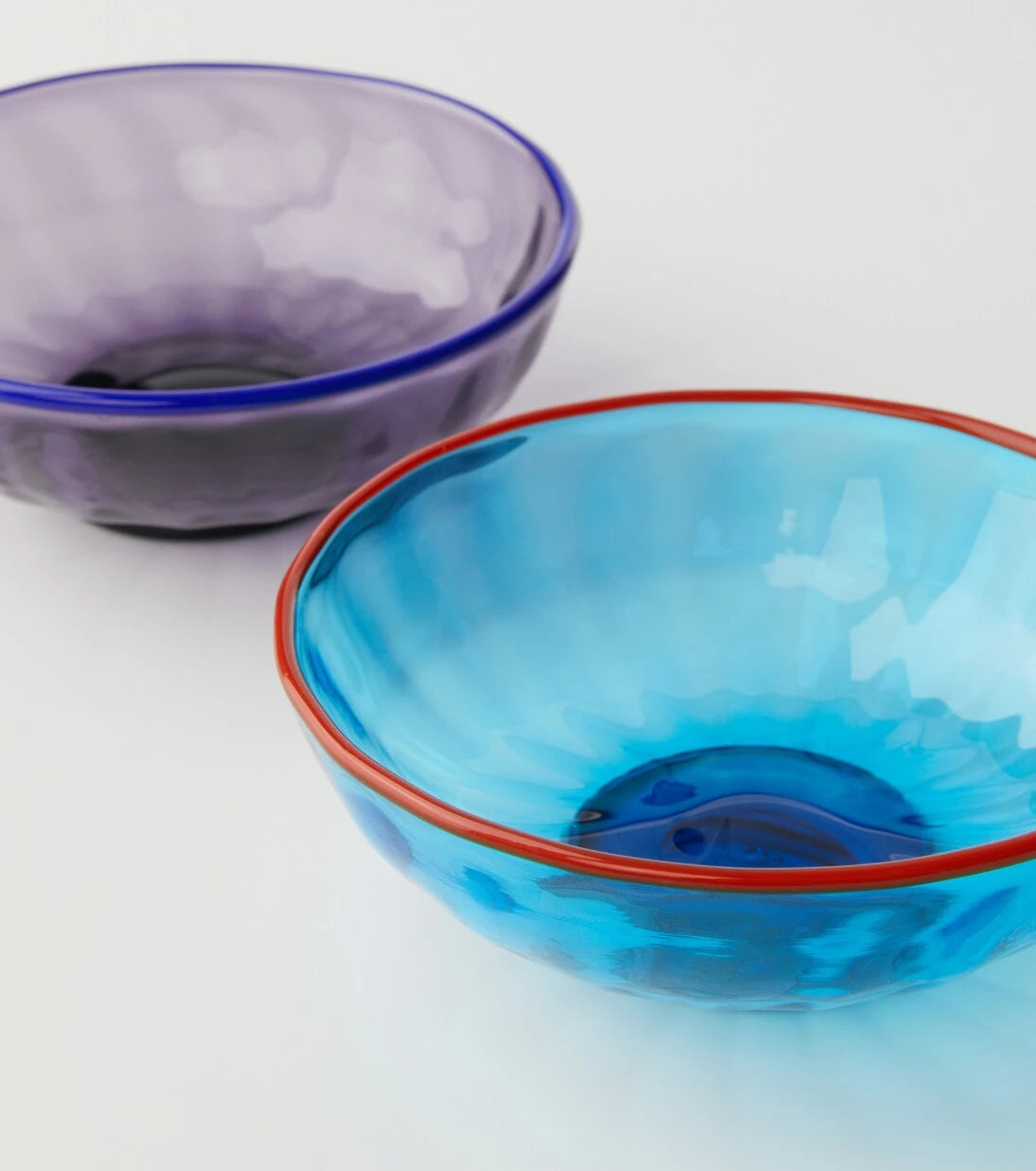 La DoubleJ - Luxury set of 2 glass nut bowls