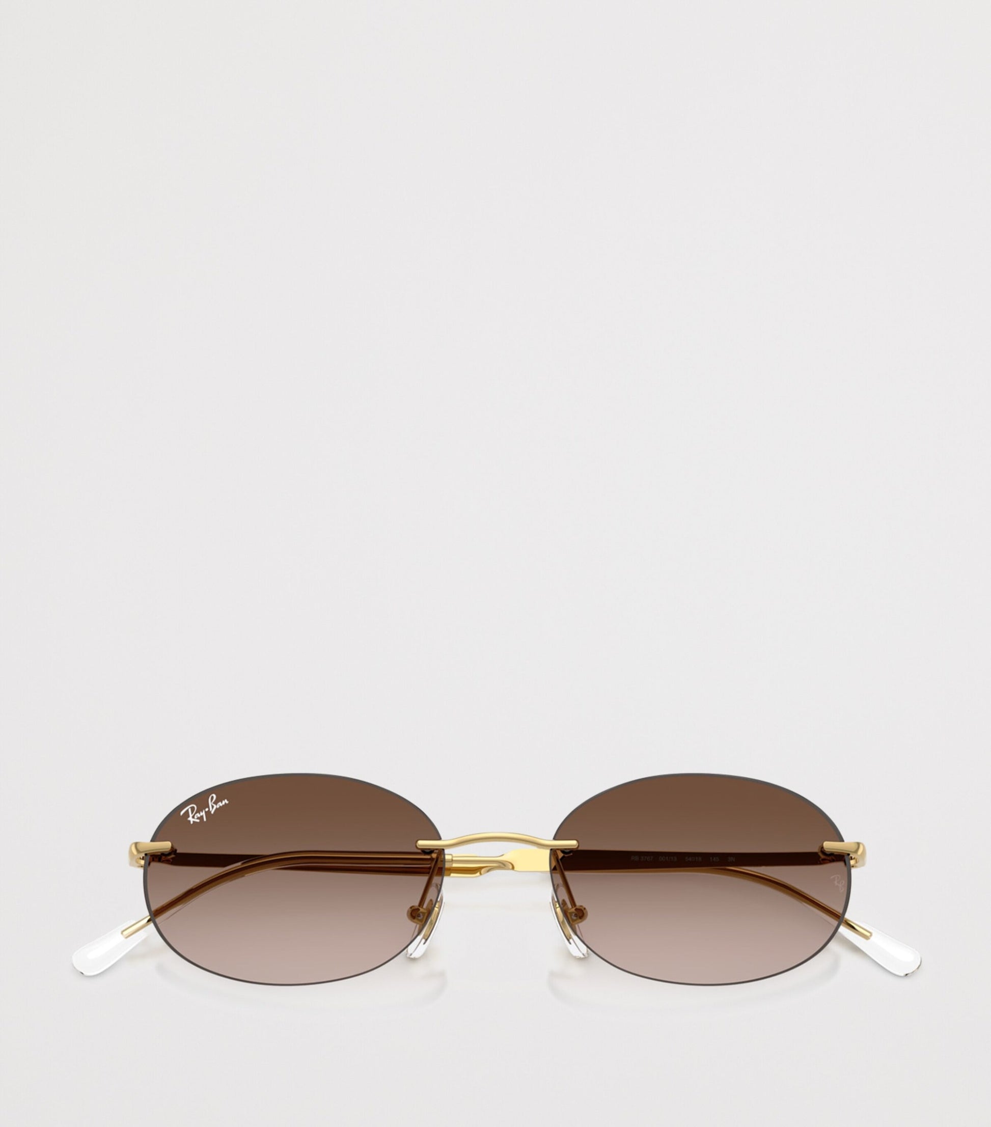 0RB3707 Metal Oval Sunglasses