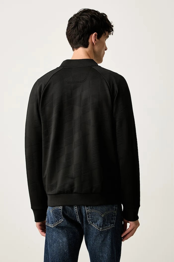 BOSS Green erkek fermuarlı sweatshirt SW_Network JQ FZ