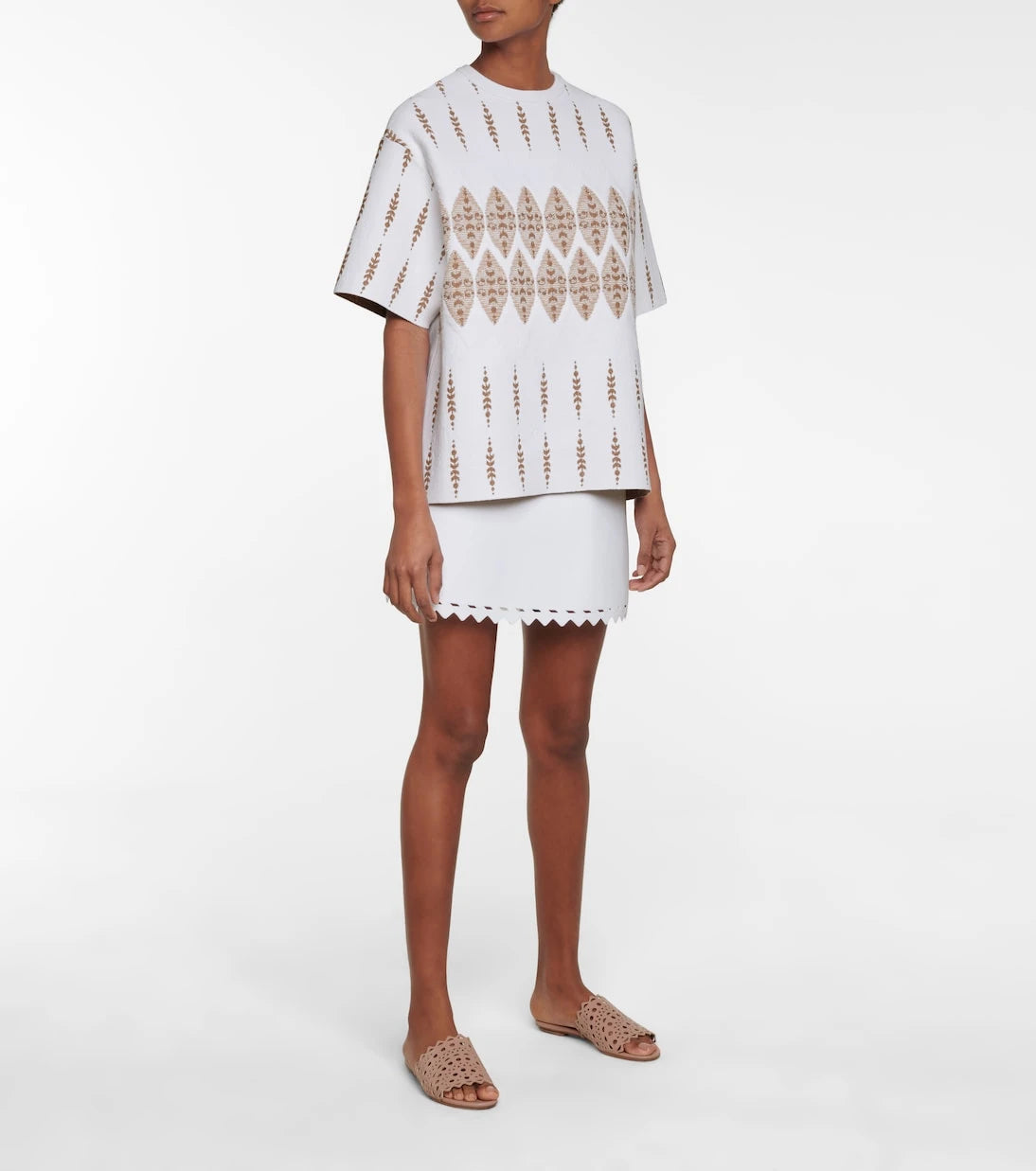 Alaïa - Jacquard top