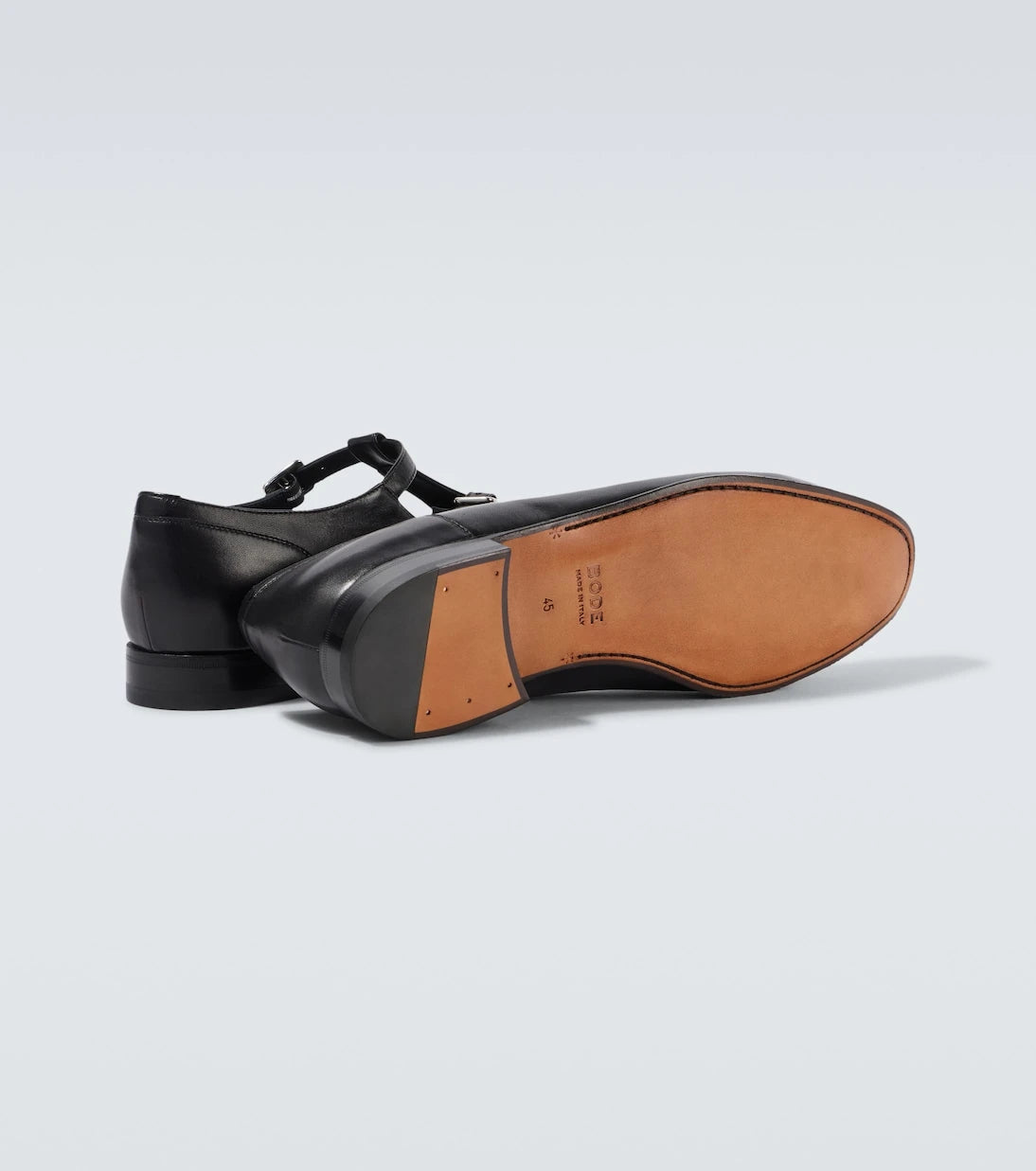 Bode - School leather loafers