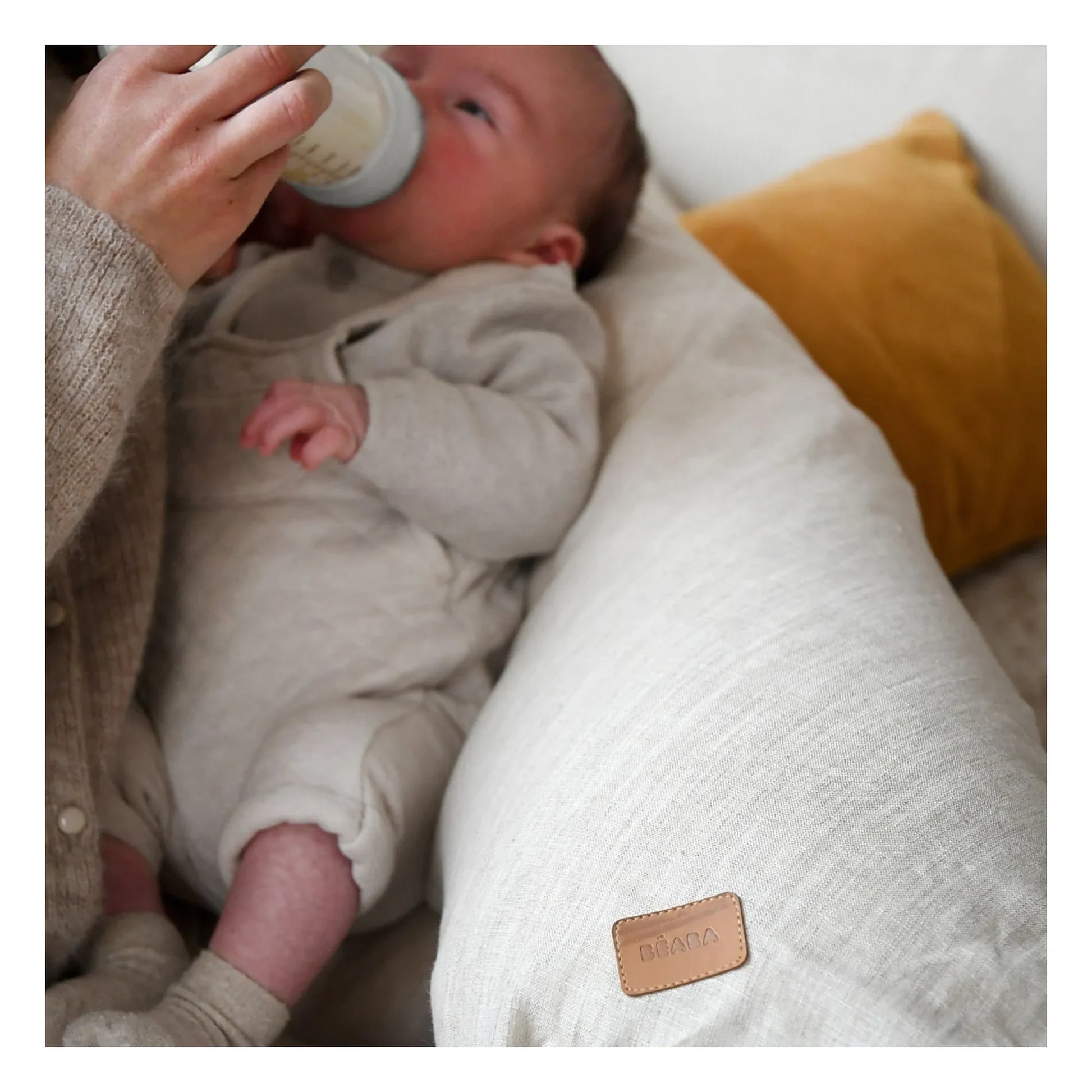 Béaba - Big Flopsy nursing cushion | Linen