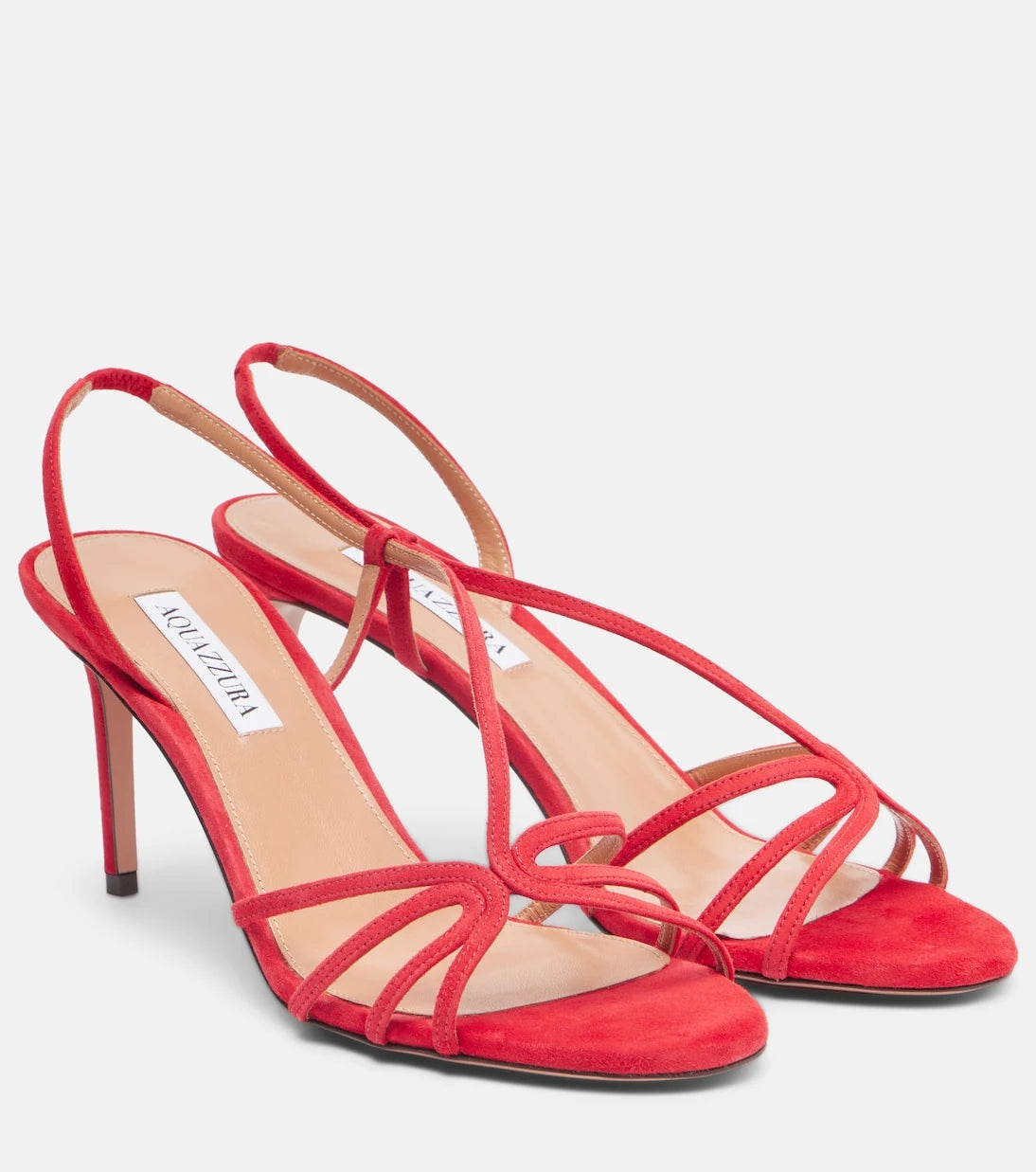 Aquazzura - Talk To Me 75 suede sandals