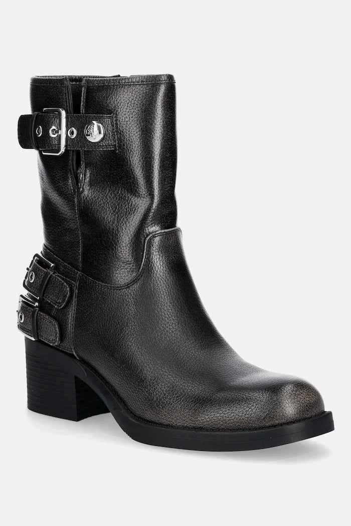 Guess боти с нисък ток дамски MATWELL2