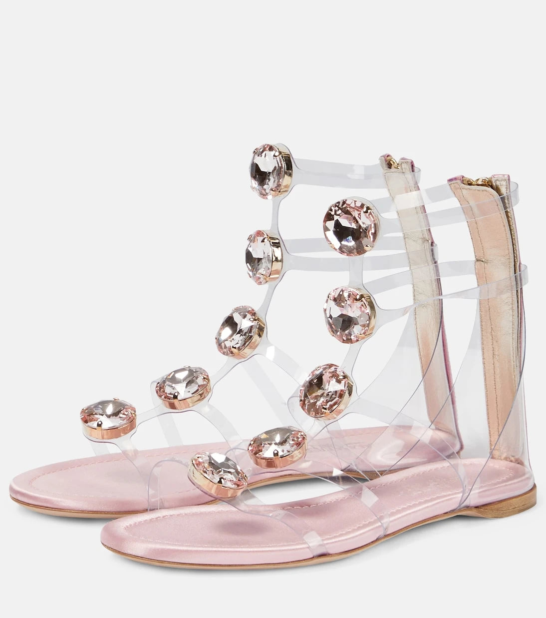 Giambattista Valli - Embellished PVC sandals