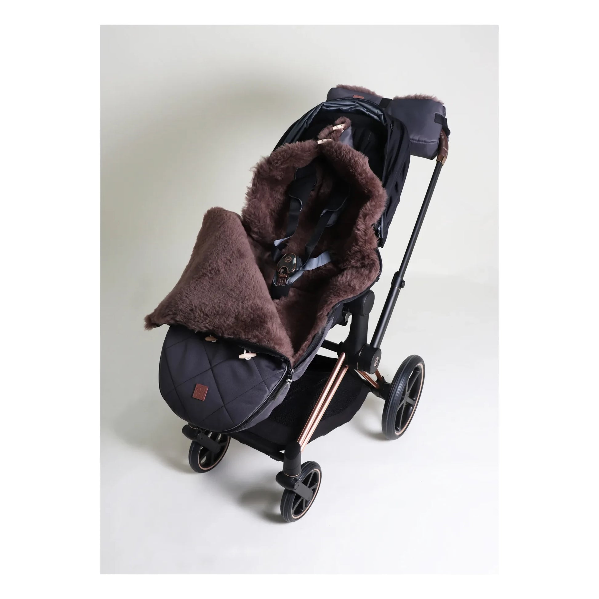 Kaiser - Lambskin Universal Footmuff | Charcoal grey