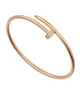 Small Rose Gold and Diamond Juste un Clou Bracelet