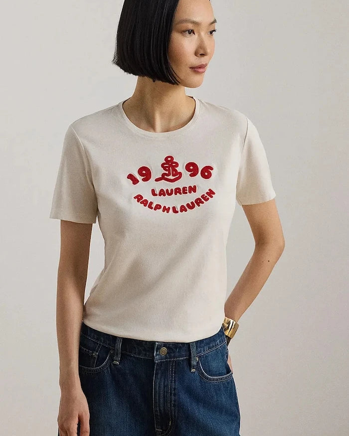 Lauren Ralph Lauren pamuklu kadın tişört