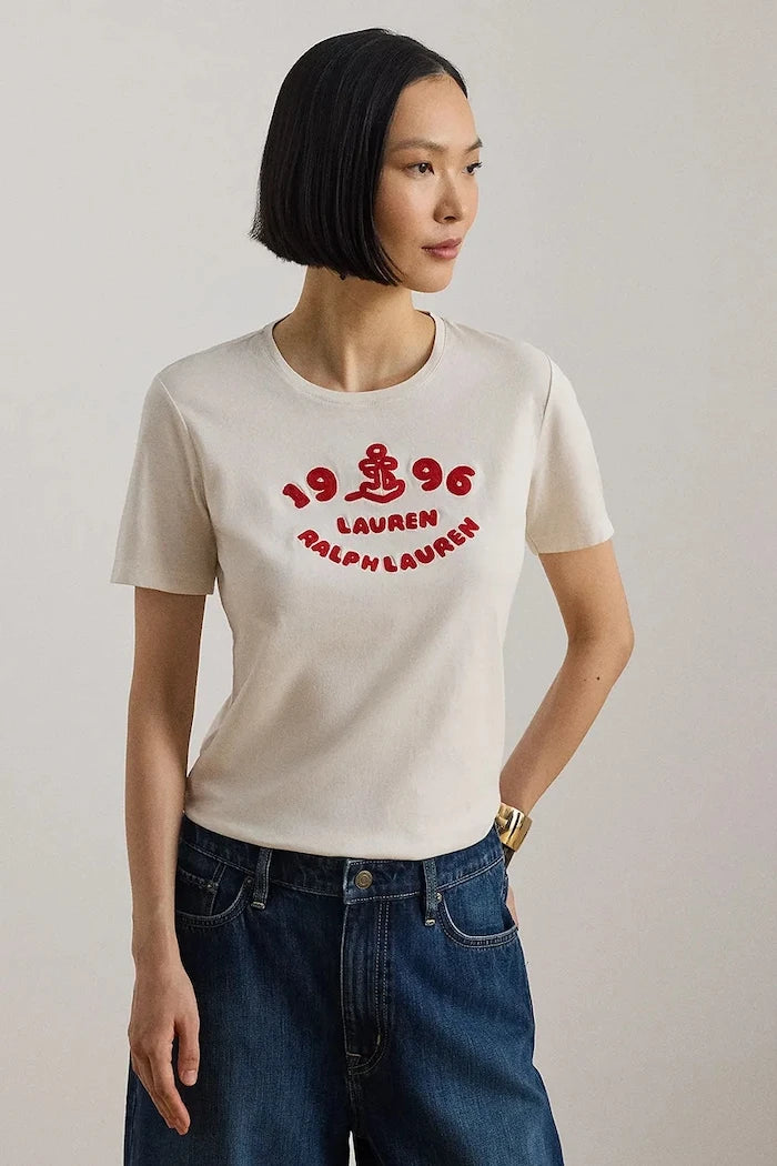 Lauren Ralph Lauren pamuklu kadın tişört