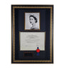Queen Elizabeth II Signed 1954 Document Framed Display