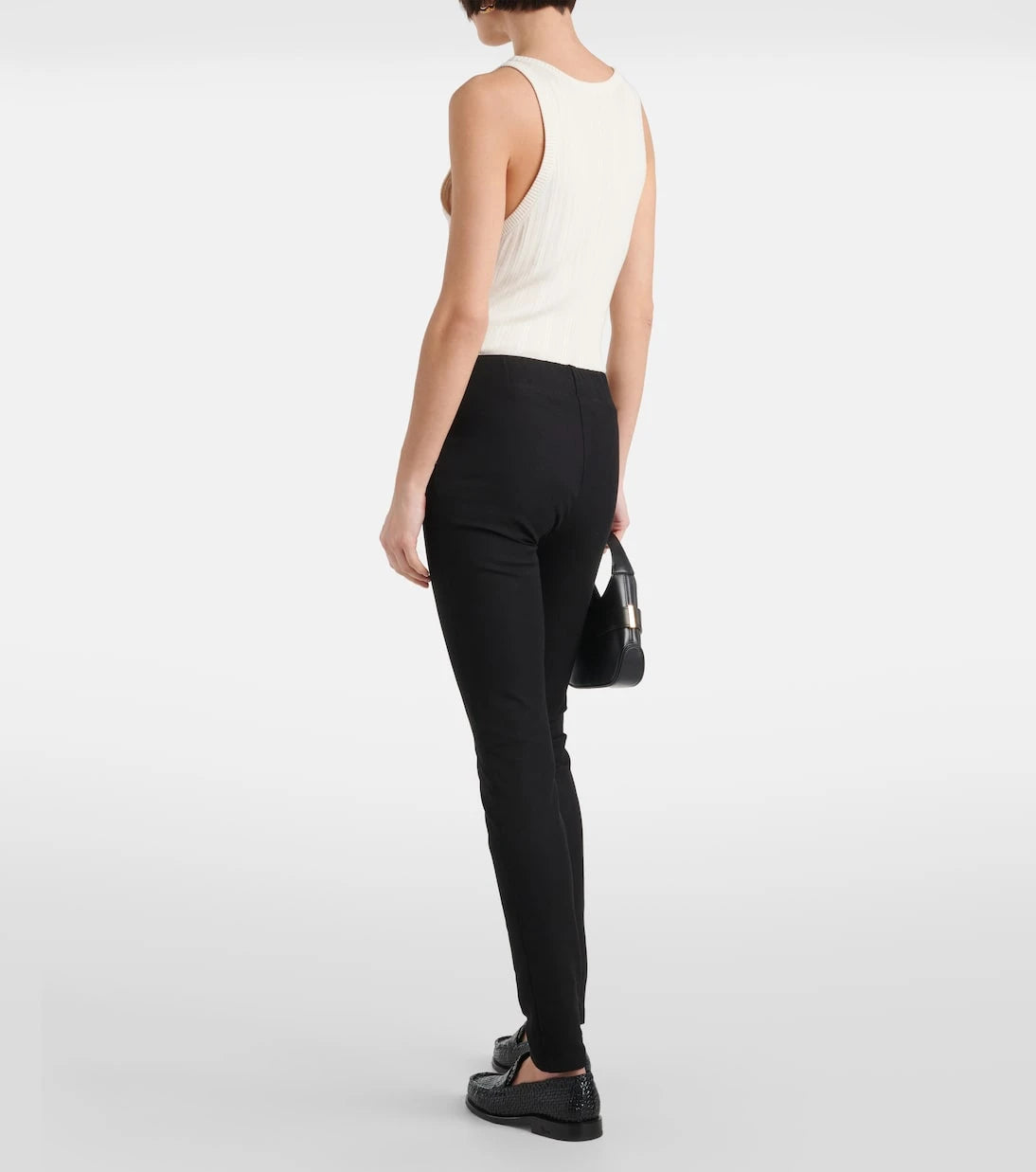 Joseph - High-rise stretch-gabardine leggings