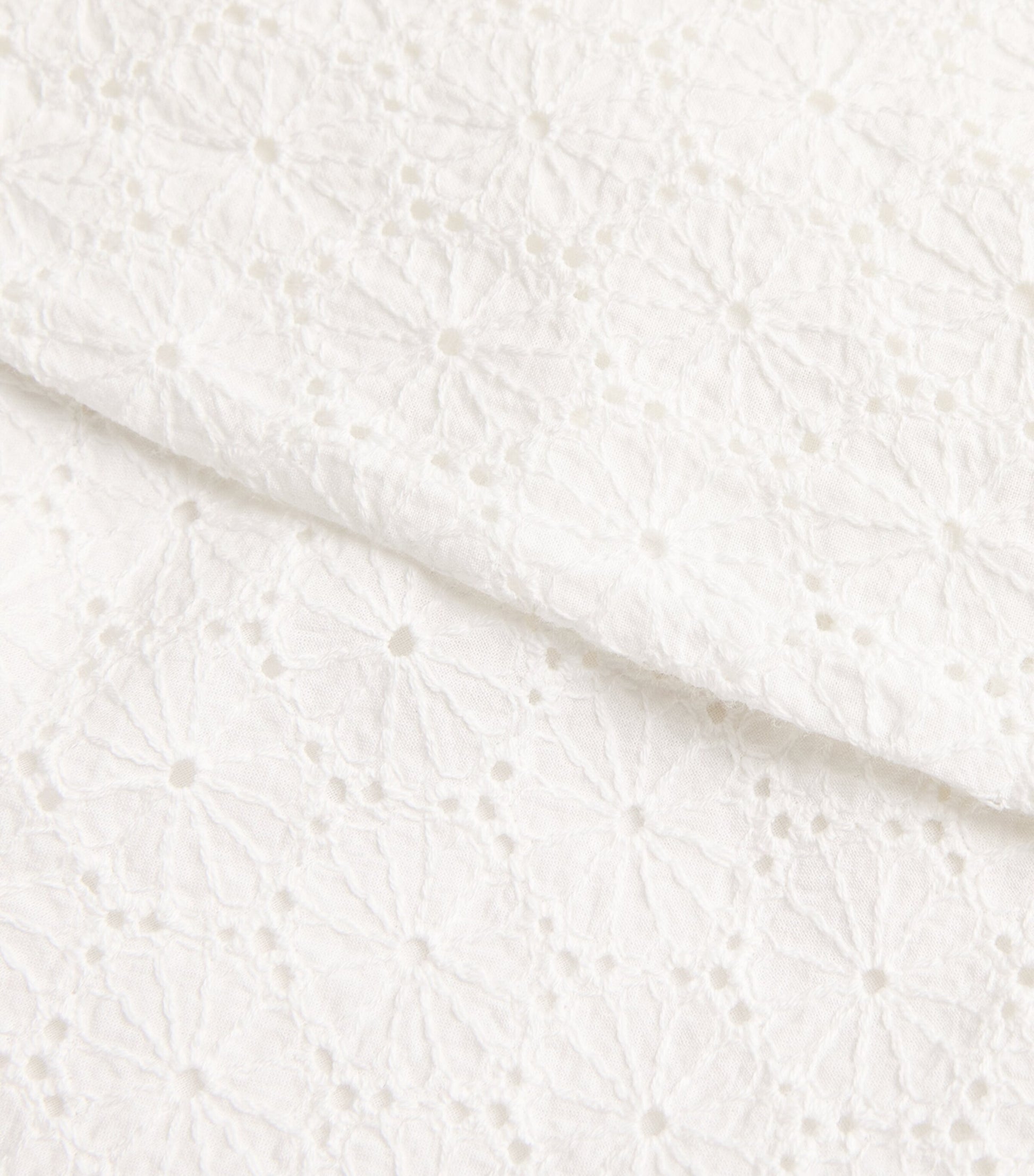 Cotton Aelita Crop Top WHITE