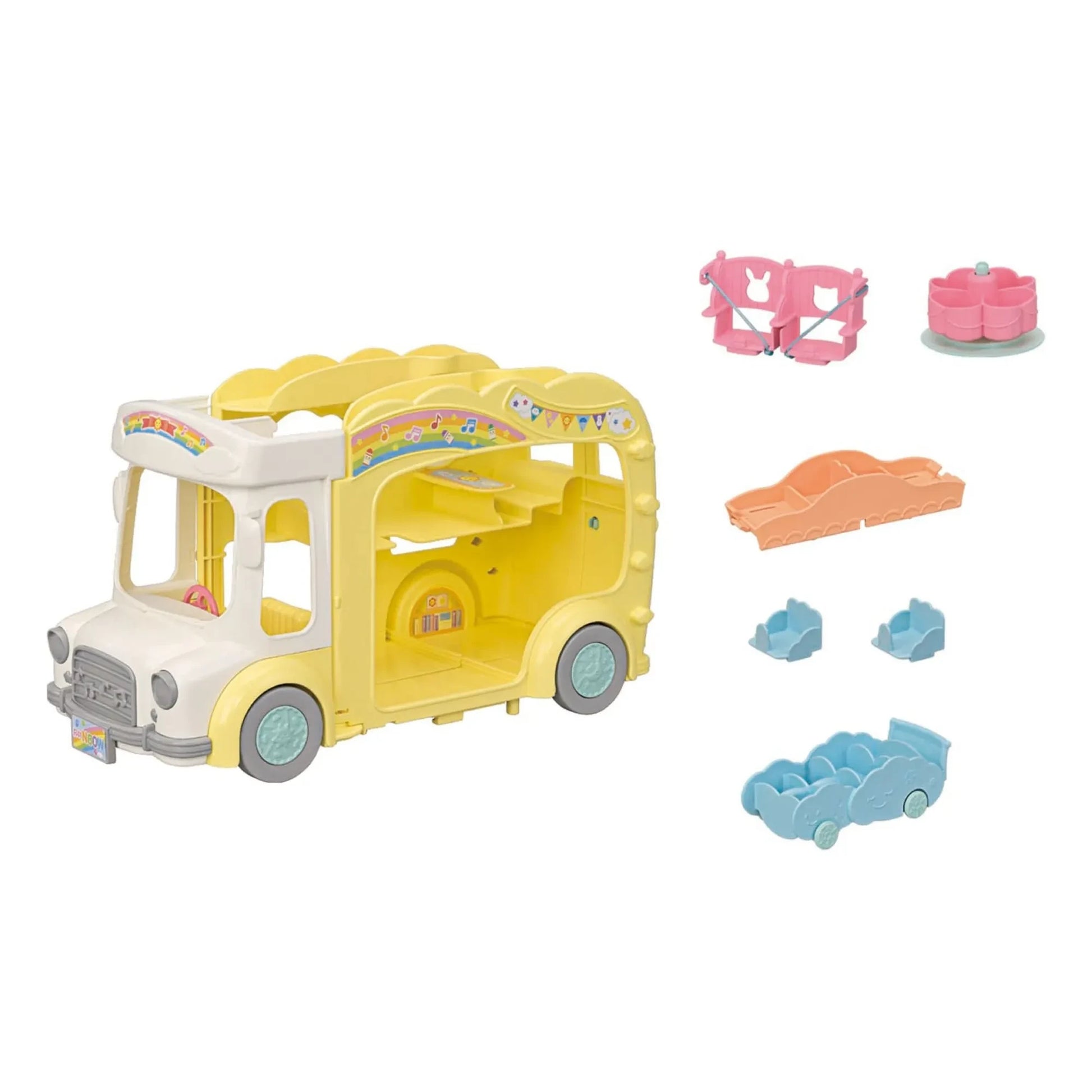 Sylvanian Families - The bus and its playground