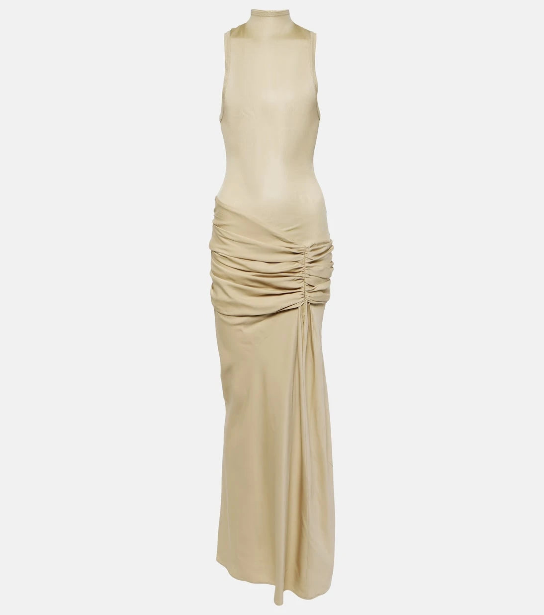 Christopher Esber - Fusion ruched faille maxi dress