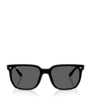 Ray-Ban Black RB4466D Square Sunglasses