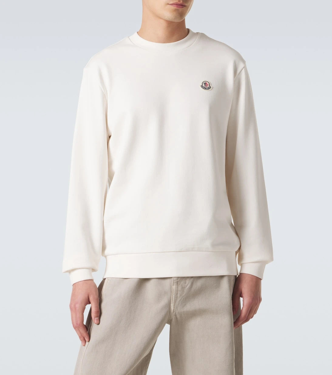 Moncler - Archivio cotton jersey sweatshirt
