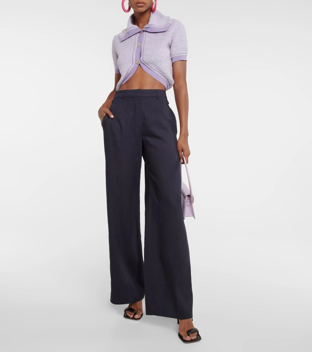 Jacquemus - Le Cardigan Campana knit crop top