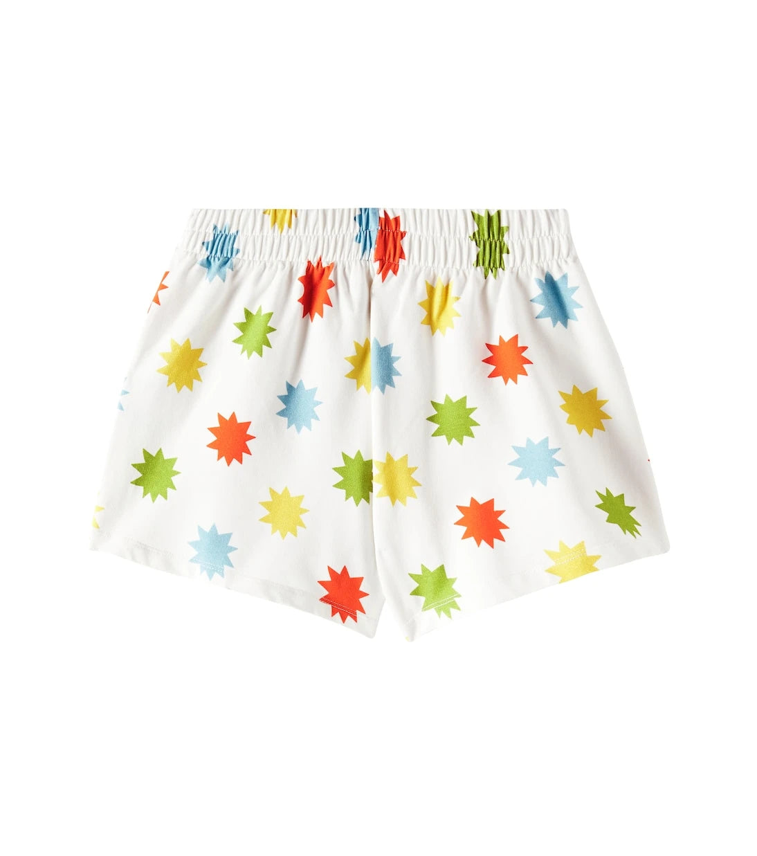 The New Society - Anthea printed cotton-blend jersey shorts